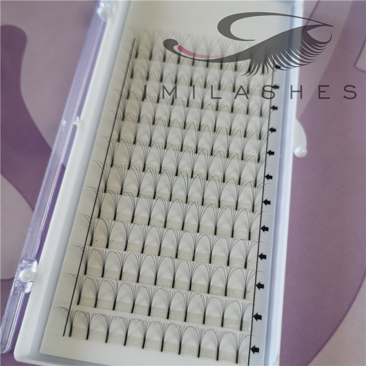 China eyelash extensions factory wholesale best 5D premade fans volume lashes 